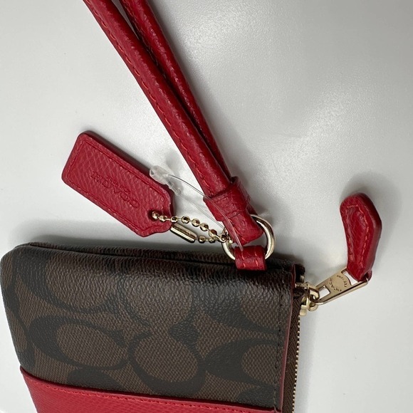 Coach Signature Wristlet - Picture 5 of 7